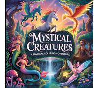 Mystical Creatures: A Magical Coloring Adventure: A Fantasy Journey Through the World of Mythical Beings