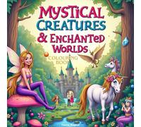 Mystical Creatures & Enchanted Worlds: An Adult Fantasy Coloring Book with Fairies, Mermaids, Dragons, Unicorns & More for Stress Relief & Relaxation: ... Pages to Spark Imagination & Inner Peace