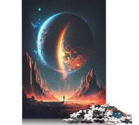 Mystical Dawn Oasis Adult Jigsaw Puzzles Challenging And Brainteasing Jigsaw Puzzle for Women Men 1000pcs (75x50cm)