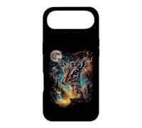 Mystical Dik-Dik Howling Full Moon Safari Art Case for iPhone Air