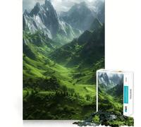 Mystical Dreamscapes 1000 Piece Jigsaw Puzzle for Teenagers Wise Think Toy Easy Leisure Tight Cut Amazing Present (50x75cm)