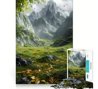 Mystical Dreamscapes 1000 Piece Jigsaw Puzzles for Adults Teenagers Clear Logic Toy Relax Time Perfect Cut Santa Wish Item (38x26cm)