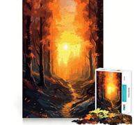 Mystical Enchanted Forest 1000 Piece Jigsaw Puzzles for Adults Jigsaw Logic Sense Toy Leisure Fun Smooth Edge Heartfelt Gift (50x75cm)