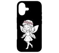 Mystical Fairy Line Silhouette Case for iPhone 17