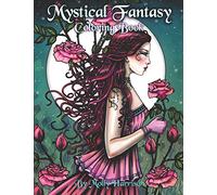 Mystical Fantasy Coloring Book: Coloring for Adults - Beautiful Fairies, Dragons, Unicorns, Mermaids and More!