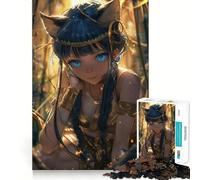 Mystical Feline Enchantres 1000 Piece Jigsaw Puzzles for Adults Teenagers Brain Play Peaceful Fun Sharp Edge Memorable Gift (50x75cm)