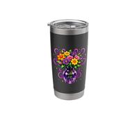 Mystical Flowers Beltane Blessings May Day Pagan Witch Stainless Steel Insulated Tumbler