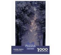 Mystical Forest Deer 1000-piece Puzzle 70x50cm/1000pcs, - Educational And Stress-relief, Creative Home Decoration, Gift for All Ages