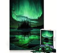 Mystical Forest Lake Jigsaw Puzzles for Teenagers 1000 Pieces Strong Logic Toy Shared Fun Clear Edge Lovely Present (38x26cm)