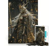 Mystical Forest Ruler Jigsaw Puzzles 1000 Piece for Teenagers Strengthen Memory Home Leisure Clean Edge Cherished Gift (50x75cm)