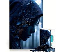 Mystical Forest Woman 1000 Piece Jigsaws for Adults Puzzle Focus Brain Toy Quiet Fun Tight Edge Santa Wish Item (50x75cm)