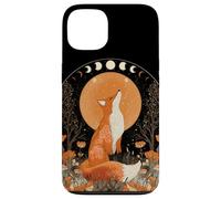 Mystical Fox Moon Phases Pagan Witch Forest Witchcraft Spell Case for iPhone 13