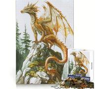 Mystical Full Body Dragon 1000 Piece Jigsaw Puzzles for Adults Jigsaw Brain Skill Warm Time Exact Edge (50x75cm)