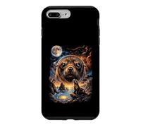 Mystical Fur Seal Howling Full Moon Ocean Nature Art Case for iPhone 7 Plus/8 Plus