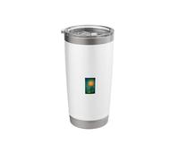 Mystical Garden Radiant Flower Psychedelic Nature Stainless Steel Insulated Tumbler