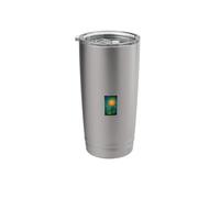 Mystical Garden Radiant Flower Psychedelic Nature Stainless Steel Insulated Tumbler