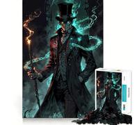 Mystical Gentleman with Staff And Magic 1000 Piece Jigsaw Puzzle for Teenagers Wise Think Toy Easy Leisure Tight Cut Amazing Present (38x52cm)