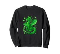 Mystical Green Dragon for Kids Sweatshirt