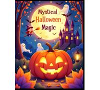 Mystical Halloween Magic: Color Your Way Through Pumpkins, Ghosts & Magic