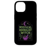 Mystical Herbalist Witch Moon Mortar Pestle Case for iPhone 14