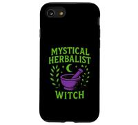 Mystical Herbalist Witch Mortar Pestle Moon Case for iPhone SE (2020) / 7/8