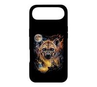 Mystical Hyena Howling Full Moon Safari Art Case for iPhone Air