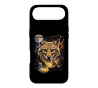 Mystical Jackal Howling Full Moon Safari Art Case for iPhone Air