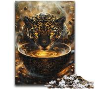 Mystical Jaguar Spirit 1000 Piece Jigsaw Puzzles for Adults Gifts,for Educational Game Challenge Toy Unique Home Decor And Gifts (38x26cm)