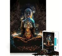 Mystical Journey Adults Puzzles 1000 Piece Jigsaws Strengthen Recall Relaxing Fun Quality Edge Festival Gift (38x26cm)