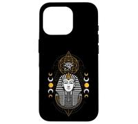 Mystical King Pharaoh Tutankhamun Geometric Ancient Egypt Case for iPhone 16 Pro