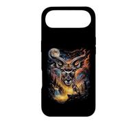 Mystical Kudu Howling Full Moon Safari Nature Art Case for iPhone Air