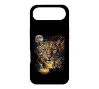Mystical Leopard Howling Full Moon Safari Art Case for iPhone Air
