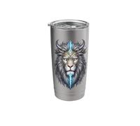 Mystical Lion Stainless Steel Insulated Tumbler