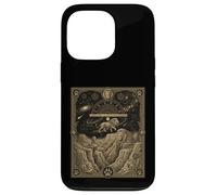 Mystical Lion Tarot Card African Savanna Constellation Astro Case for iPhone 13 Pro