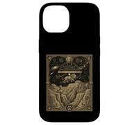 Mystical Lion Tarot Card African Savanna Constellation Astro Case for iPhone 14