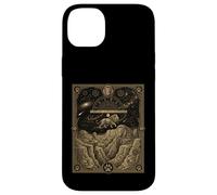 Mystical Lion Tarot Card African Savanna Constellation Astro Case for iPhone 14 Plus