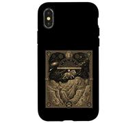 Mystical Lion Tarot Card African Savanna Constellation Astro Case for iPhone X/XS