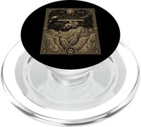 Mystical Lion Tarot Card African Savanna Constellation Astro PopSockets PopGrip for MagSafe
