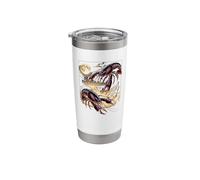 Mystical Lobster Crawfish Full Moon Waterfall Stainless Steel Insulated Tumbler