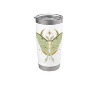 Mystical Luna Moth Crescent Moon Celestial Stainless Steel Insulated Tumbler