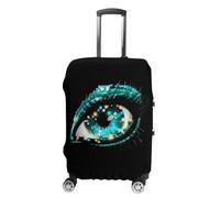Mystical Magical Eye Blue Print_pixian_ai Travel Luggage Cover Washable Suitcase Cover Baggage Protector Covers for Women Men S
