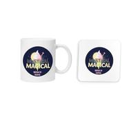 Mystical Magical, Trendy Cool Benson Boone ice Cream Mug and Coaster Drinking Set Tea and Coffee Set Cute Mug and Coaster Aesthetic Fun Funny Pretty