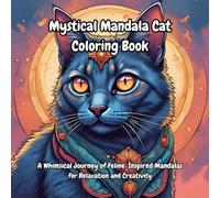 Mystical Mandala Cat Coloring Book: A Whimsical Journey of Feline-Inspired Mandalas