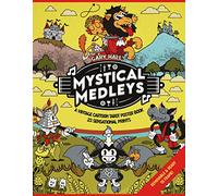Mystical Medleys: A Vintage Cartoon Tarot Poster Book (Mystical Medleys Tarot)
