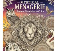 Mystical Menagerie: Animal Mandalas to Color