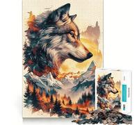 Mystical Merge Jigsaw Puzzles for Adults 1000 Pieces Mind Skill Toy Slow Enjoy Design Assembly Lovely Gift (50x75cm)