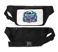 Mystical Midnight Society Dark Gathering Unisex Waist Bag Black