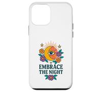Mystical Moon & Flowers Boho Look with All-Seeing Eye Case for iPhone 12 mini
