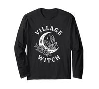Mystical Moon Halloween, Village Witch Long Sleeve T-Shirt