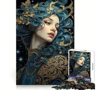 Mystical Moonlit Elegance for Adults 1000 Piece Jigsaw Puzzle Thought Toy Anxiety Relief Precise Edge Thoughtful Gift (38x52cm)